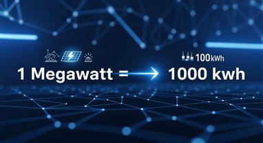 Quanti kWh ci sono in 1 megawatt?